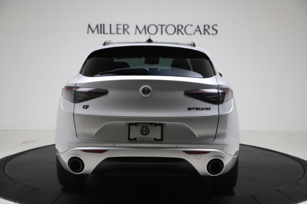 New 2021 Alfa Romeo Stelvio Ti Sport Q4 for sale Sold at Rolls-Royce Motor Cars Greenwich in Greenwich CT 06830 6