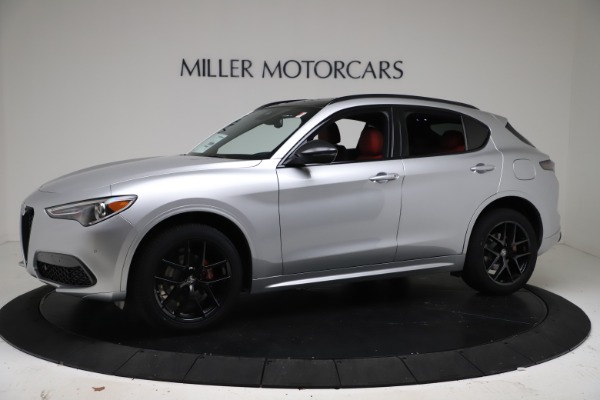 New 2021 Alfa Romeo Stelvio Ti Sport Q4 for sale Sold at Rolls-Royce Motor Cars Greenwich in Greenwich CT 06830 2