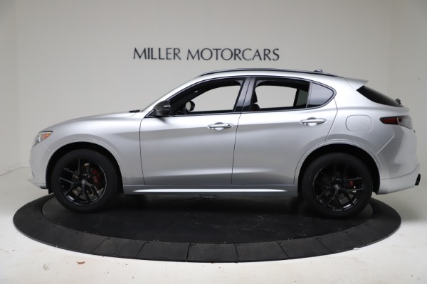 New 2021 Alfa Romeo Stelvio Ti Sport Q4 for sale Sold at Rolls-Royce Motor Cars Greenwich in Greenwich CT 06830 3