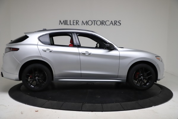 New 2021 Alfa Romeo Stelvio Ti Sport Q4 for sale Sold at Rolls-Royce Motor Cars Greenwich in Greenwich CT 06830 9