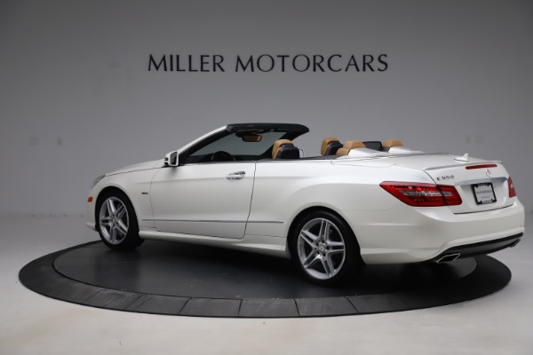 Used 2012 Mercedes-Benz E-Class E 550 for sale Sold at Rolls-Royce Motor Cars Greenwich in Greenwich CT 06830 3