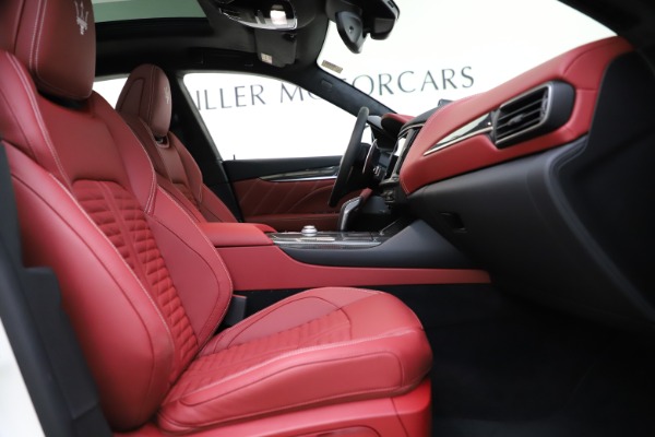 New 2021 Maserati Levante GTS for sale Sold at Rolls-Royce Motor Cars Greenwich in Greenwich CT 06830 22