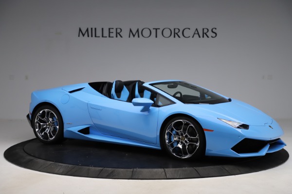 Used 2016 Lamborghini Huracan LP 610-4 Spyder for sale Sold at Rolls-Royce Motor Cars Greenwich in Greenwich CT 06830 10