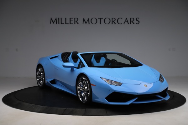 Used 2016 Lamborghini Huracan LP 610-4 Spyder for sale Sold at Rolls-Royce Motor Cars Greenwich in Greenwich CT 06830 11