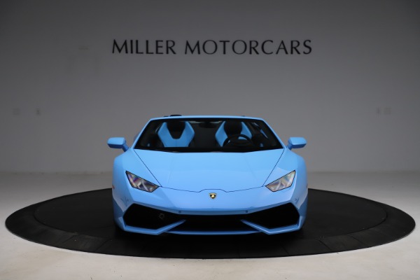 Used 2016 Lamborghini Huracan LP 610-4 Spyder for sale Sold at Rolls-Royce Motor Cars Greenwich in Greenwich CT 06830 12