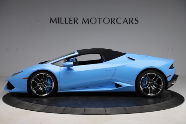 Used 2016 Lamborghini Huracan LP 610-4 Spyder for sale Sold at Rolls-Royce Motor Cars Greenwich in Greenwich CT 06830 14