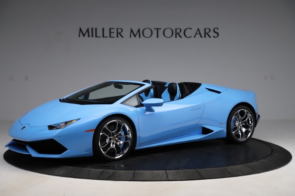 Used 2016 Lamborghini Huracan LP 610-4 Spyder for sale Sold at Rolls-Royce Motor Cars Greenwich in Greenwich CT 06830 2
