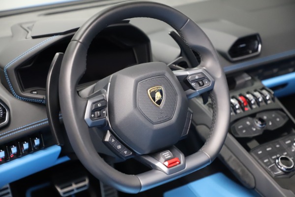 Used 2016 Lamborghini Huracan LP 610-4 Spyder for sale Sold at Rolls-Royce Motor Cars Greenwich in Greenwich CT 06830 21