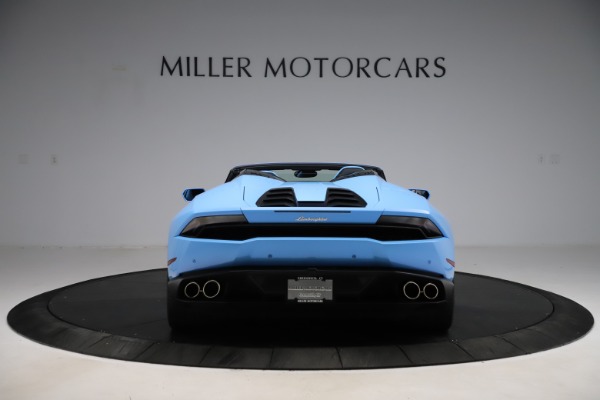 Used 2016 Lamborghini Huracan LP 610-4 Spyder for sale Sold at Rolls-Royce Motor Cars Greenwich in Greenwich CT 06830 6