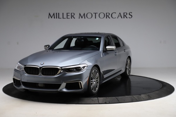Used 2018 BMW 5 Series M550i xDrive for sale Sold at Rolls-Royce Motor Cars Greenwich in Greenwich CT 06830 1