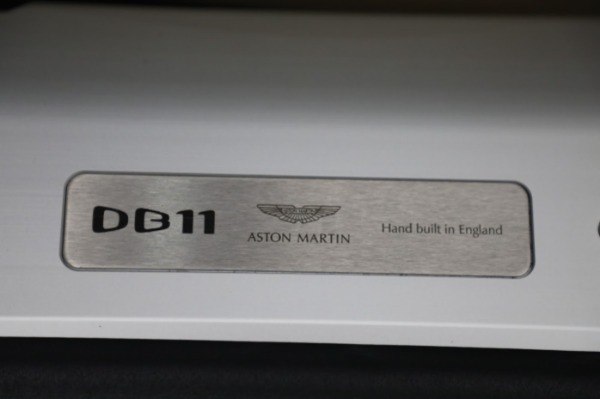 Used 2021 Aston Martin DB11 Volante for sale $177,900 at Rolls-Royce Motor Cars Greenwich in Greenwich CT 06830 24