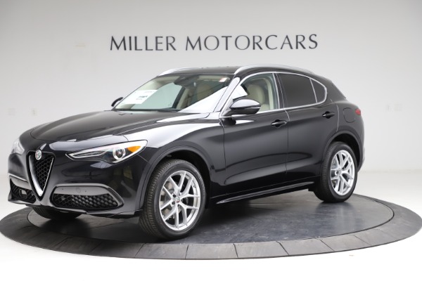 New 2021 Alfa Romeo Stelvio Ti Lusso Q4 for sale Sold at Rolls-Royce Motor Cars Greenwich in Greenwich CT 06830 2