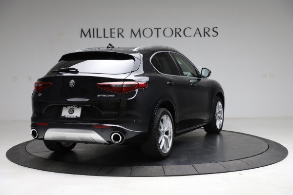 New 2021 Alfa Romeo Stelvio Ti Lusso Q4 for sale Sold at Rolls-Royce Motor Cars Greenwich in Greenwich CT 06830 7