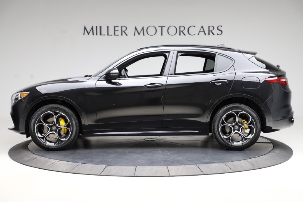 New 2021 Alfa Romeo Stelvio Ti Sport Q4 for sale Sold at Rolls-Royce Motor Cars Greenwich in Greenwich CT 06830 3