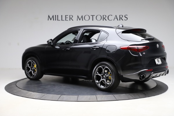 New 2021 Alfa Romeo Stelvio Ti Sport Q4 for sale Sold at Rolls-Royce Motor Cars Greenwich in Greenwich CT 06830 4