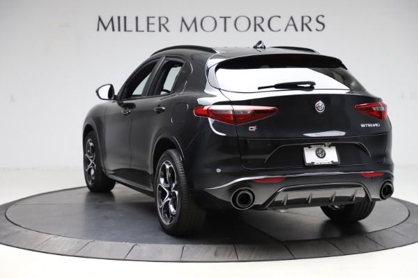 New 2021 Alfa Romeo Stelvio Ti Sport Q4 for sale Sold at Rolls-Royce Motor Cars Greenwich in Greenwich CT 06830 5