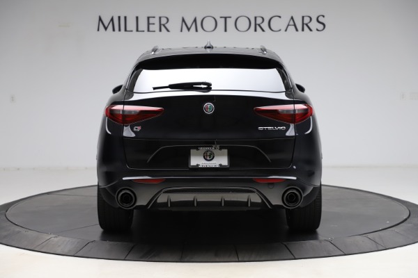 New 2021 Alfa Romeo Stelvio Ti Sport Q4 for sale Sold at Rolls-Royce Motor Cars Greenwich in Greenwich CT 06830 6