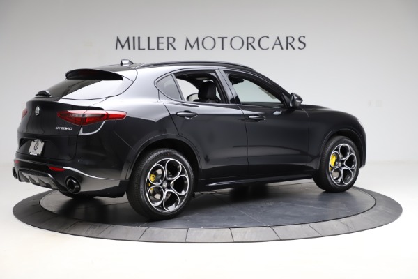 New 2021 Alfa Romeo Stelvio Ti Sport Q4 for sale Sold at Rolls-Royce Motor Cars Greenwich in Greenwich CT 06830 8