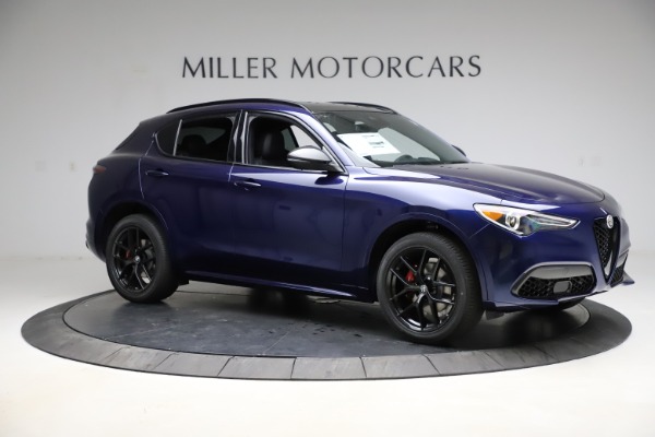 New 2021 Alfa Romeo Stelvio Ti Sport Q4 for sale Sold at Rolls-Royce Motor Cars Greenwich in Greenwich CT 06830 10