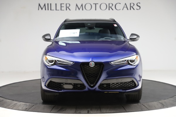 New 2021 Alfa Romeo Stelvio Ti Sport Q4 for sale Sold at Rolls-Royce Motor Cars Greenwich in Greenwich CT 06830 12