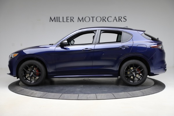 New 2021 Alfa Romeo Stelvio Ti Sport Q4 for sale Sold at Rolls-Royce Motor Cars Greenwich in Greenwich CT 06830 3