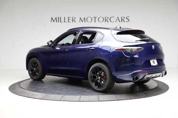 New 2021 Alfa Romeo Stelvio Ti Sport Q4 for sale Sold at Rolls-Royce Motor Cars Greenwich in Greenwich CT 06830 4