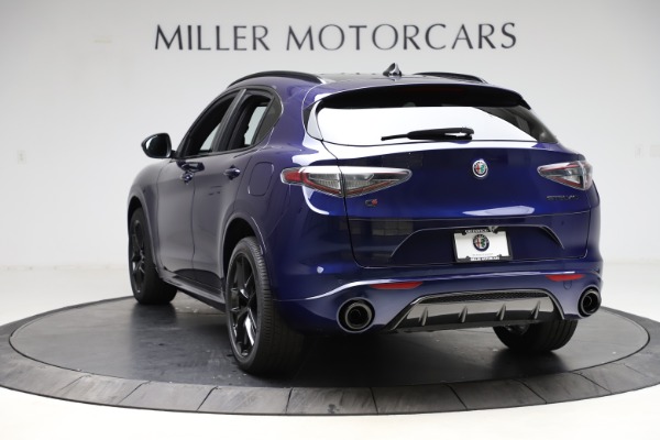 New 2021 Alfa Romeo Stelvio Ti Sport Q4 for sale Sold at Rolls-Royce Motor Cars Greenwich in Greenwich CT 06830 5