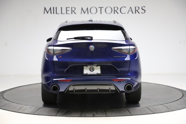 New 2021 Alfa Romeo Stelvio Ti Sport Q4 for sale Sold at Rolls-Royce Motor Cars Greenwich in Greenwich CT 06830 6