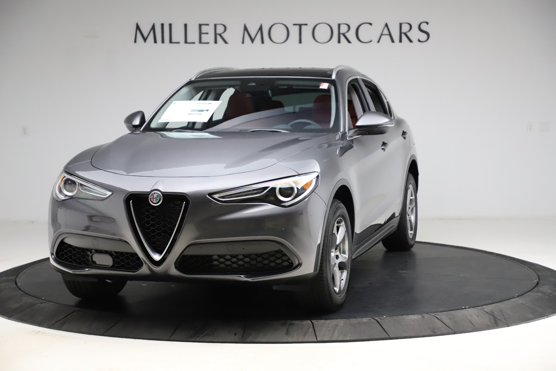 New 2021 Alfa Romeo Stelvio Q4 for sale $48,050 at Rolls-Royce Motor Cars Greenwich in Greenwich CT 06830 1