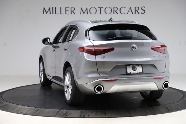 New 2021 Alfa Romeo Stelvio Ti Q4 for sale Sold at Rolls-Royce Motor Cars Greenwich in Greenwich CT 06830 5