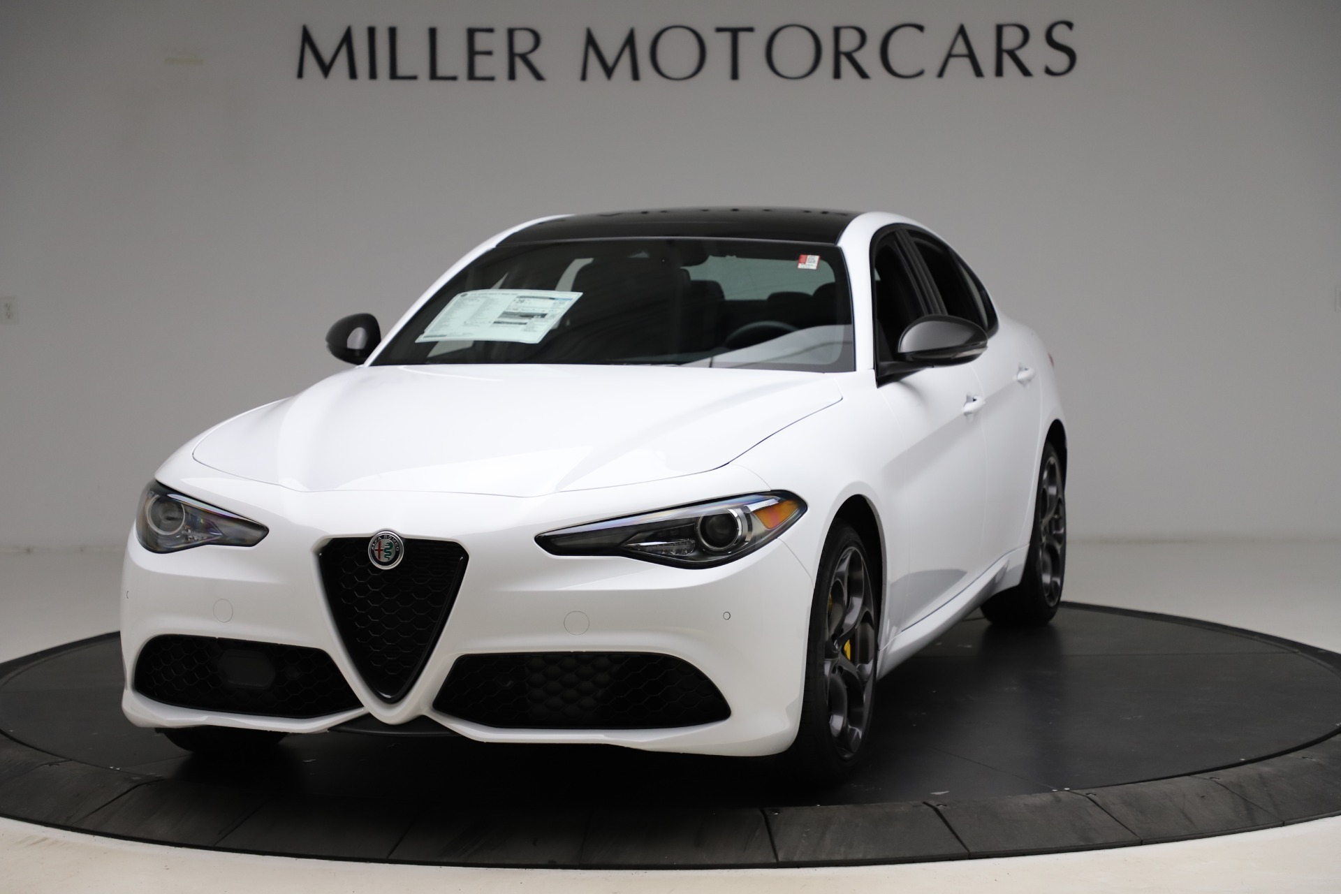 New 2021 Alfa Romeo Giulia Ti Sport for sale Sold at Rolls-Royce Motor Cars Greenwich in Greenwich CT 06830 1