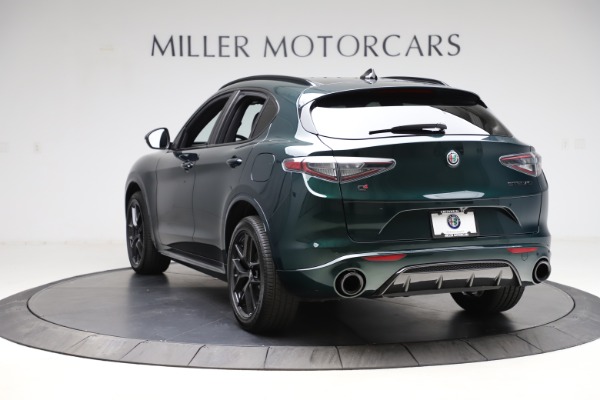 New 2021 Alfa Romeo Stelvio Ti Sport Q4 for sale Sold at Rolls-Royce Motor Cars Greenwich in Greenwich CT 06830 5