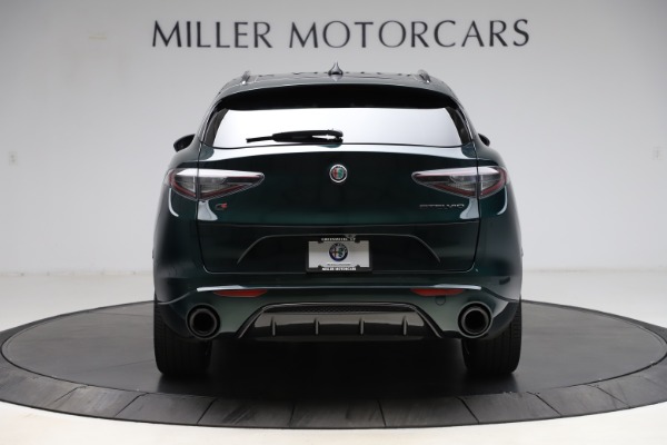 New 2021 Alfa Romeo Stelvio Ti Sport Q4 for sale Sold at Rolls-Royce Motor Cars Greenwich in Greenwich CT 06830 6