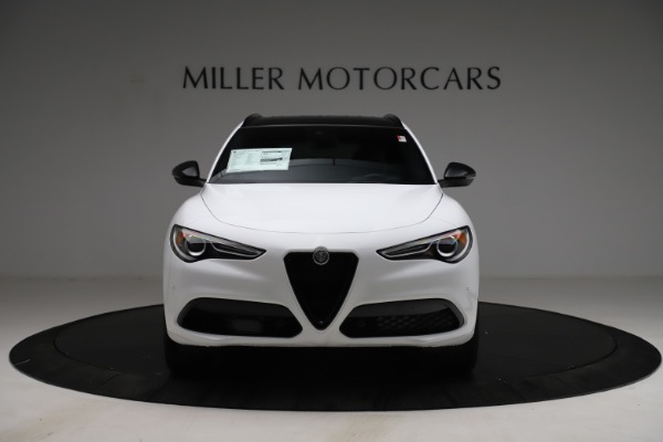 New 2021 Alfa Romeo Stelvio Ti Sport Q4 for sale Sold at Rolls-Royce Motor Cars Greenwich in Greenwich CT 06830 14