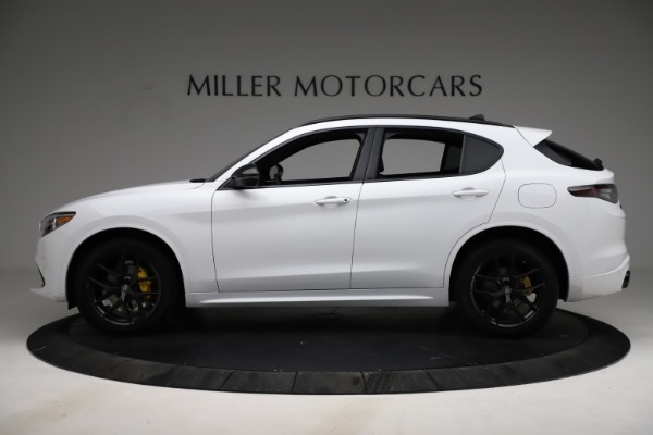 New 2021 Alfa Romeo Stelvio Ti Sport Q4 for sale Sold at Rolls-Royce Motor Cars Greenwich in Greenwich CT 06830 4