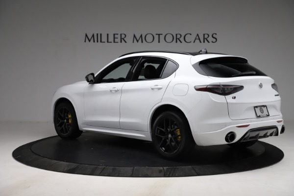 New 2021 Alfa Romeo Stelvio Ti Sport Q4 for sale Sold at Rolls-Royce Motor Cars Greenwich in Greenwich CT 06830 5