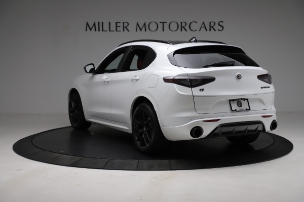 New 2021 Alfa Romeo Stelvio Ti Sport Q4 for sale Sold at Rolls-Royce Motor Cars Greenwich in Greenwich CT 06830 5