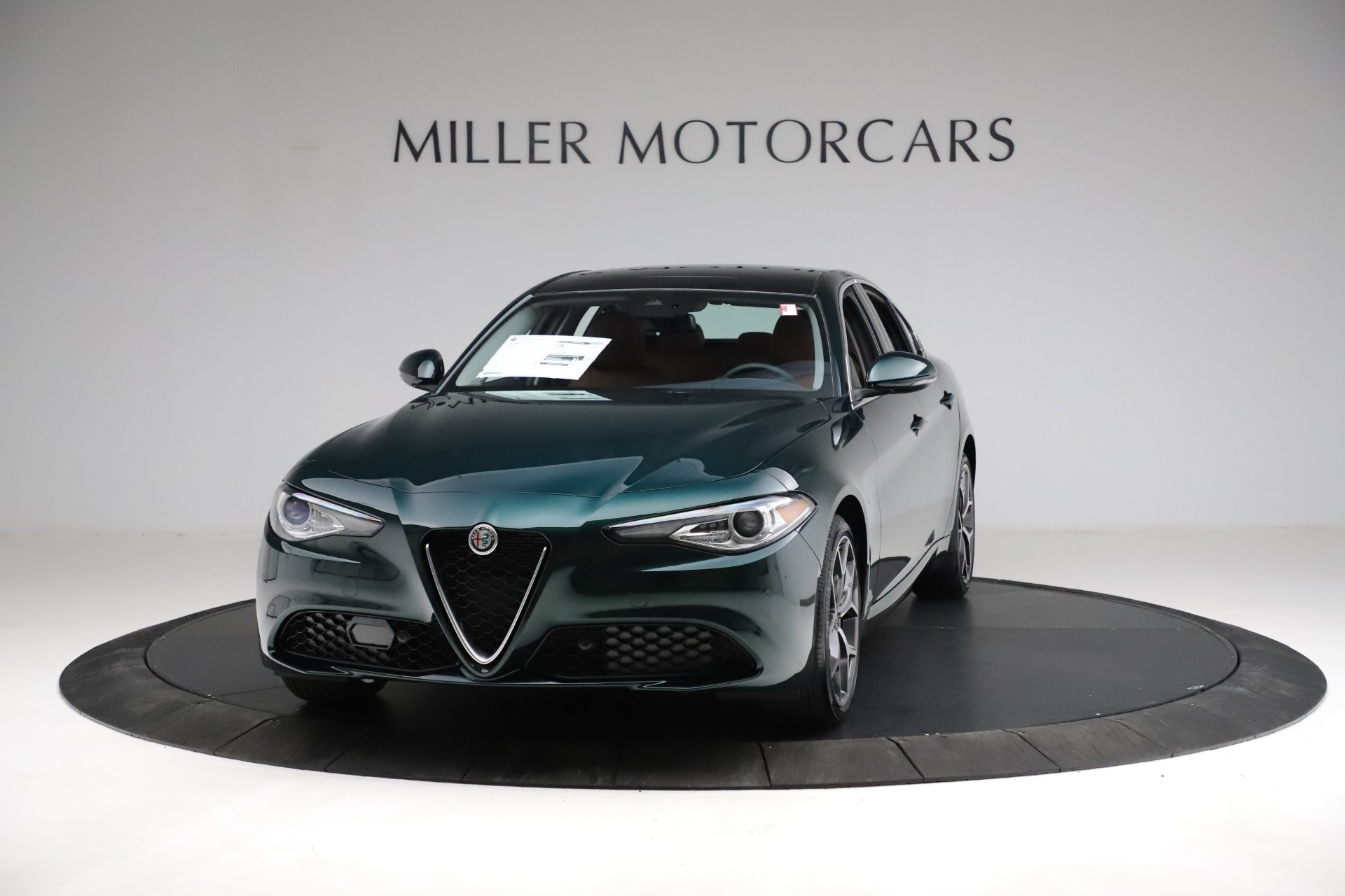 New 2021 Alfa Romeo Giulia Ti Q4 for sale Sold at Rolls-Royce Motor Cars Greenwich in Greenwich CT 06830 1