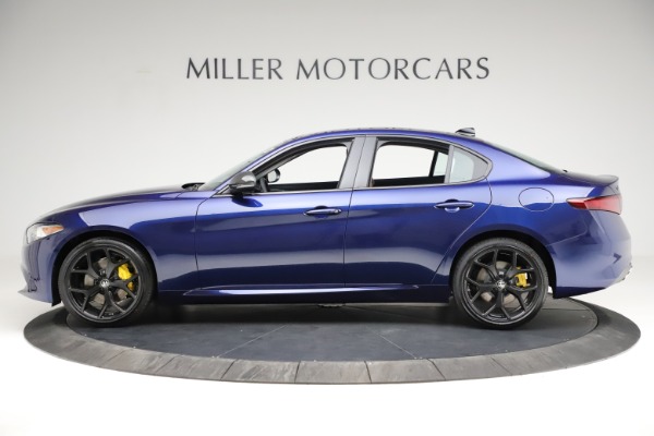 New 2021 Alfa Romeo Giulia Ti Q4 for sale Sold at Rolls-Royce Motor Cars Greenwich in Greenwich CT 06830 3