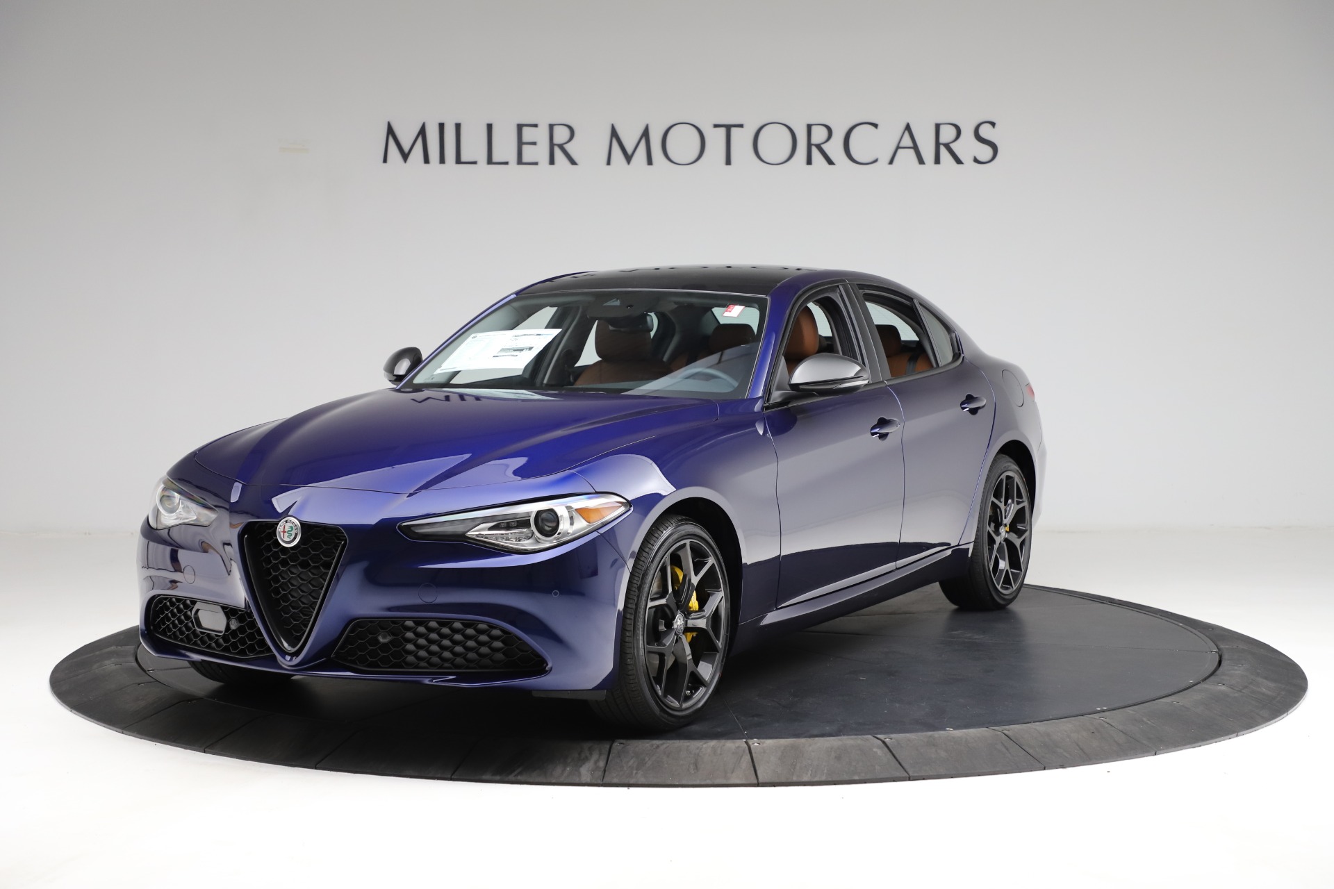 New 2021 Alfa Romeo Giulia Ti Q4 for sale Sold at Rolls-Royce Motor Cars Greenwich in Greenwich CT 06830 1