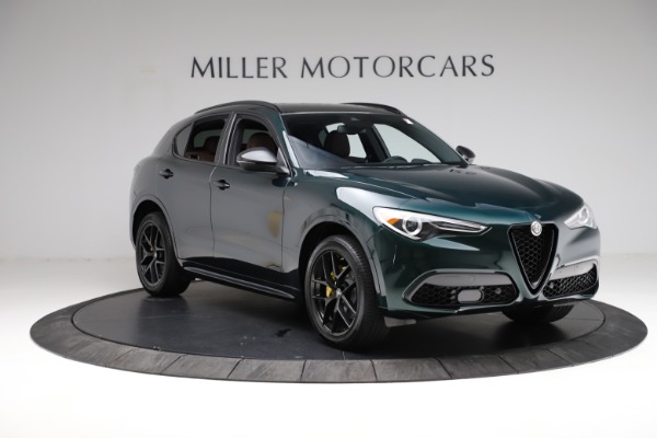 New 2021 Alfa Romeo Stelvio Ti Sport Q4 for sale Sold at Rolls-Royce Motor Cars Greenwich in Greenwich CT 06830 12