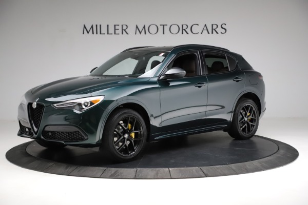 New 2021 Alfa Romeo Stelvio Ti Sport Q4 for sale Sold at Rolls-Royce Motor Cars Greenwich in Greenwich CT 06830 3