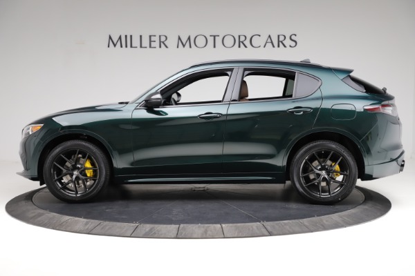 New 2021 Alfa Romeo Stelvio Ti Sport Q4 for sale Sold at Rolls-Royce Motor Cars Greenwich in Greenwich CT 06830 4