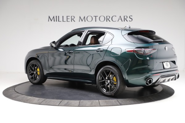 New 2021 Alfa Romeo Stelvio Ti Sport Q4 for sale Sold at Rolls-Royce Motor Cars Greenwich in Greenwich CT 06830 5