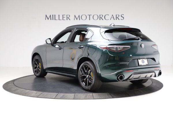 New 2021 Alfa Romeo Stelvio Ti Sport Q4 for sale Sold at Rolls-Royce Motor Cars Greenwich in Greenwich CT 06830 6