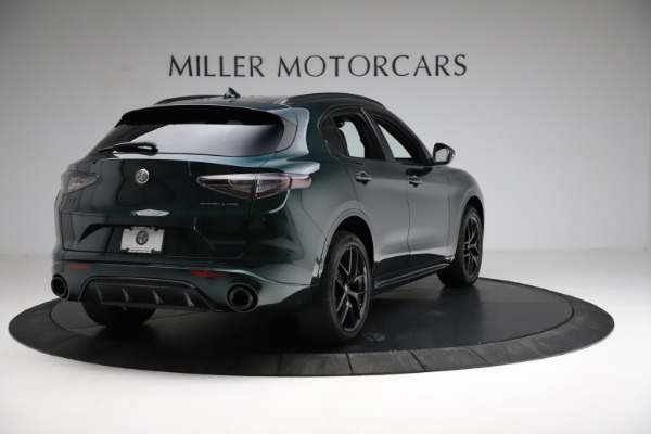 New 2021 Alfa Romeo Stelvio Ti Sport Q4 for sale Sold at Rolls-Royce Motor Cars Greenwich in Greenwich CT 06830 8