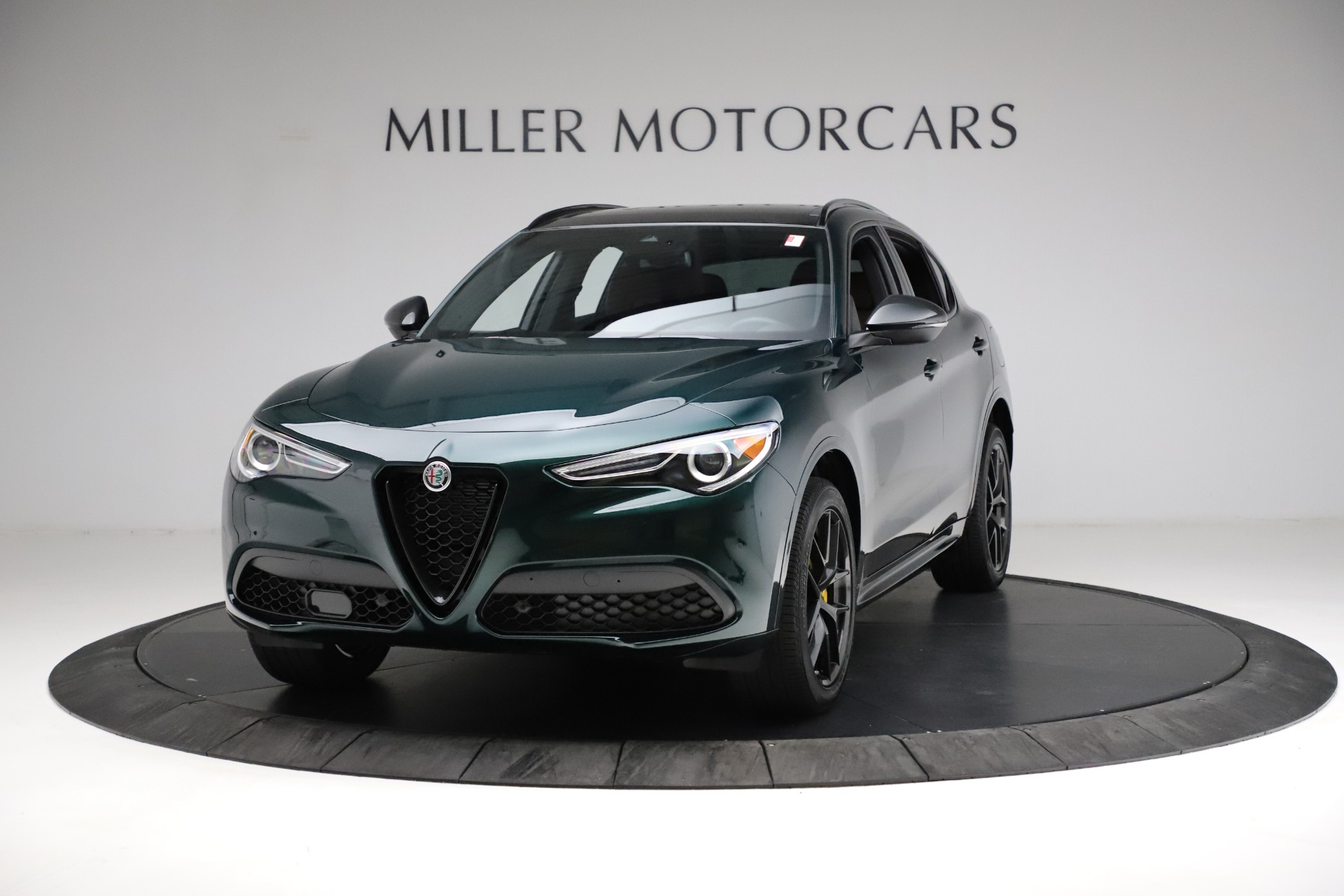 New 2021 Alfa Romeo Stelvio Ti Sport Q4 for sale Sold at Rolls-Royce Motor Cars Greenwich in Greenwich CT 06830 1