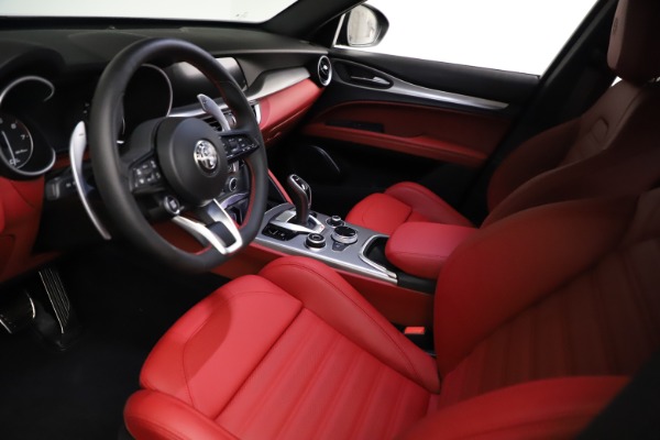 New 2021 Alfa Romeo Stelvio Ti Sport Q4 for sale Sold at Rolls-Royce Motor Cars Greenwich in Greenwich CT 06830 14