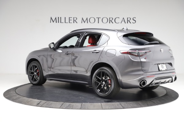 New 2021 Alfa Romeo Stelvio Ti Sport Q4 for sale Sold at Rolls-Royce Motor Cars Greenwich in Greenwich CT 06830 4