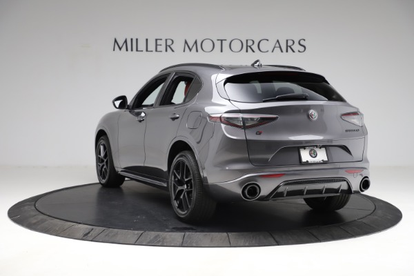 New 2021 Alfa Romeo Stelvio Ti Sport Q4 for sale Sold at Rolls-Royce Motor Cars Greenwich in Greenwich CT 06830 5